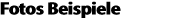 Fotos Beispiele